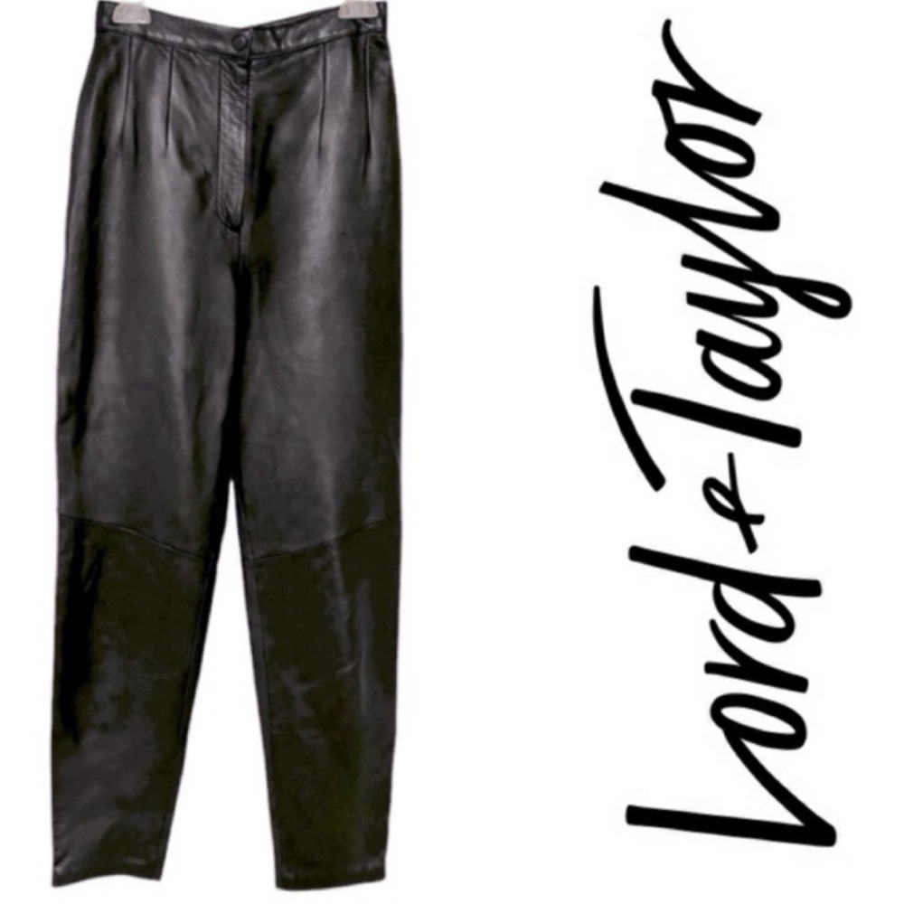 Vintage leather pants size 8
